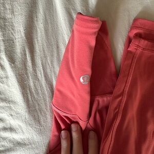 lululemon athletica Coral Leggings with side pockets